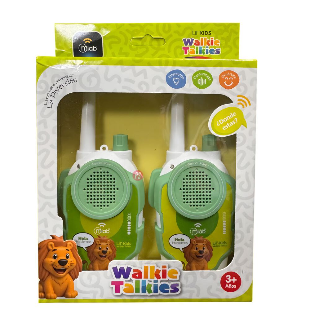 Kit 2 Walkie Talkie My Lil Kids 1 Canal Para Ni&ntilde;os - Ps image number 1.0