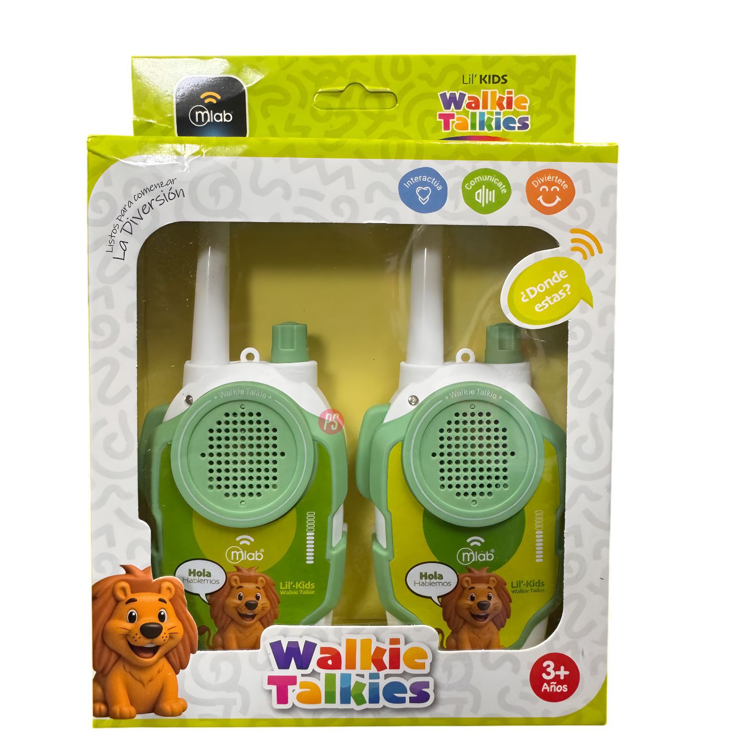 Kit 2 Walkie Talkie My Lil Kids 1 Canal Para Ni&ntilde;os - Ps image number 1.0