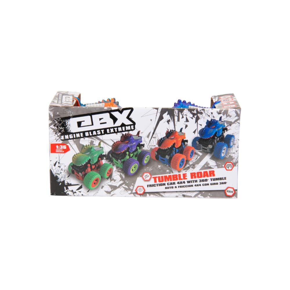 Vehiculo Friccion Ebx 4x4 Swing Dino 2pack image number 1.0