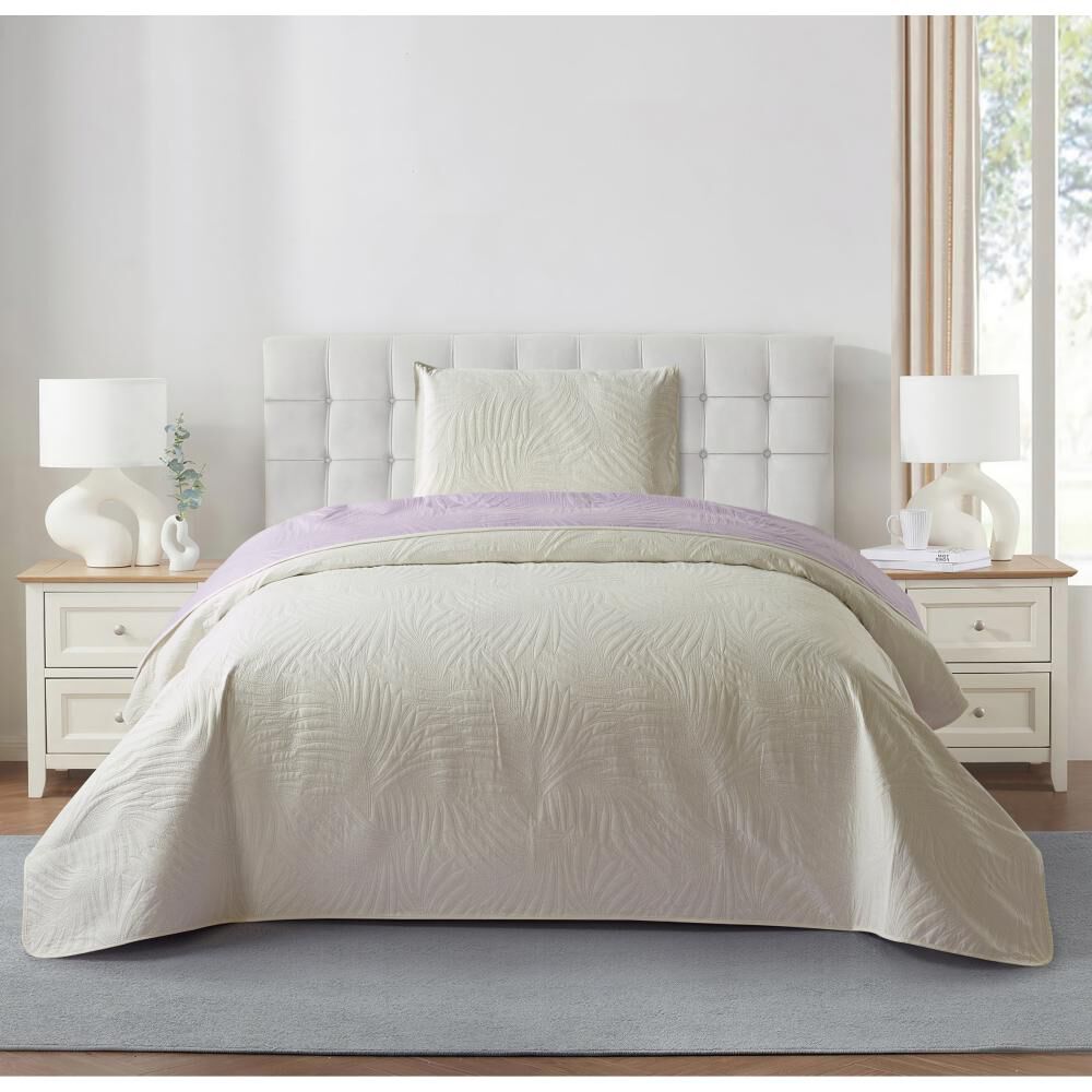 Cubrecama Belle Noite Bicolor / 1.5 Plazas image number 0.0