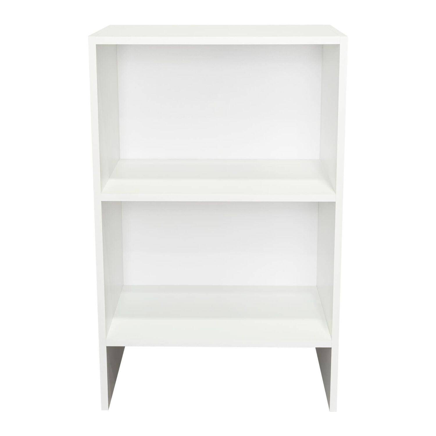 Librero Bajo Fm 2 Repisas 80x50x30,3 Cm Blanco image number 1.0