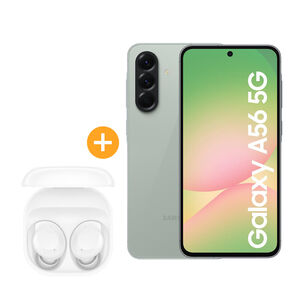 Smartphone Samsung Galaxy A56 Verde Oliva / 5G / 128 GB / Liberado + Aud&iacute;fonos Buds Core Blanco