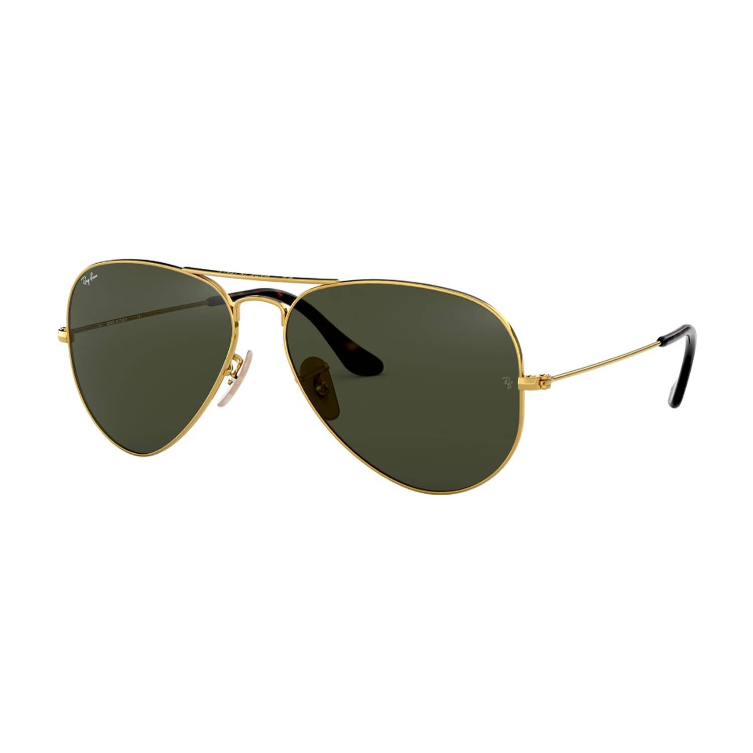 Lentes De Sol Aviator Verde Ray-ban image number 1.0