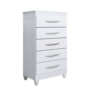 Comoda Esmeralda 5 Cajones Cuadraflex
