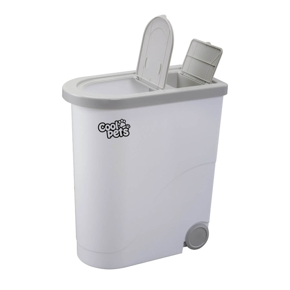 Contenedor De Alimento Mascota Con Pala Y Ruedas Coolpets image number 0.0