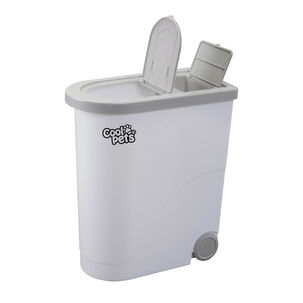 Contenedor De Alimento Mascota Con Pala Y Ruedas Coolpets