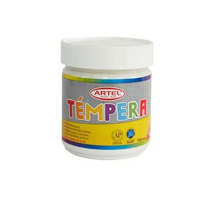 Frasco 100ml Tempera Blanco 11