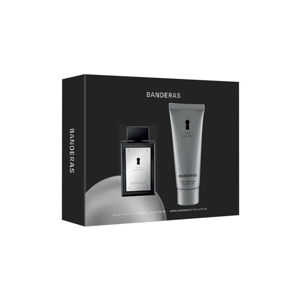 Estuche Banderas Hombre The Secret Eau De Toilette 50 Ml + Balsamo After Shave 75 Ml
