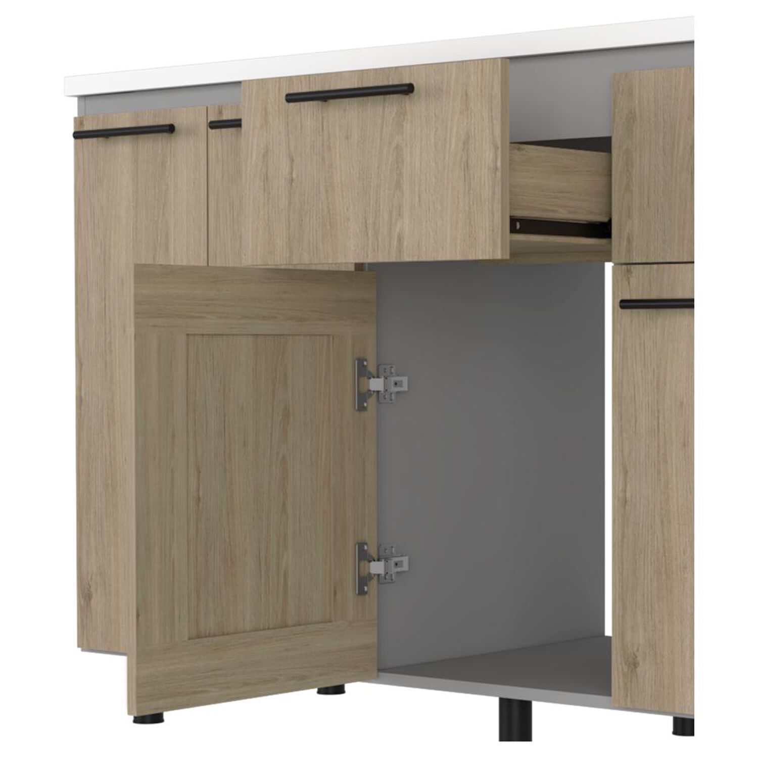 Modulo Lavaplatos Tuhome Hasselt / 5 Puertas / 2 Cajones image number 13.0