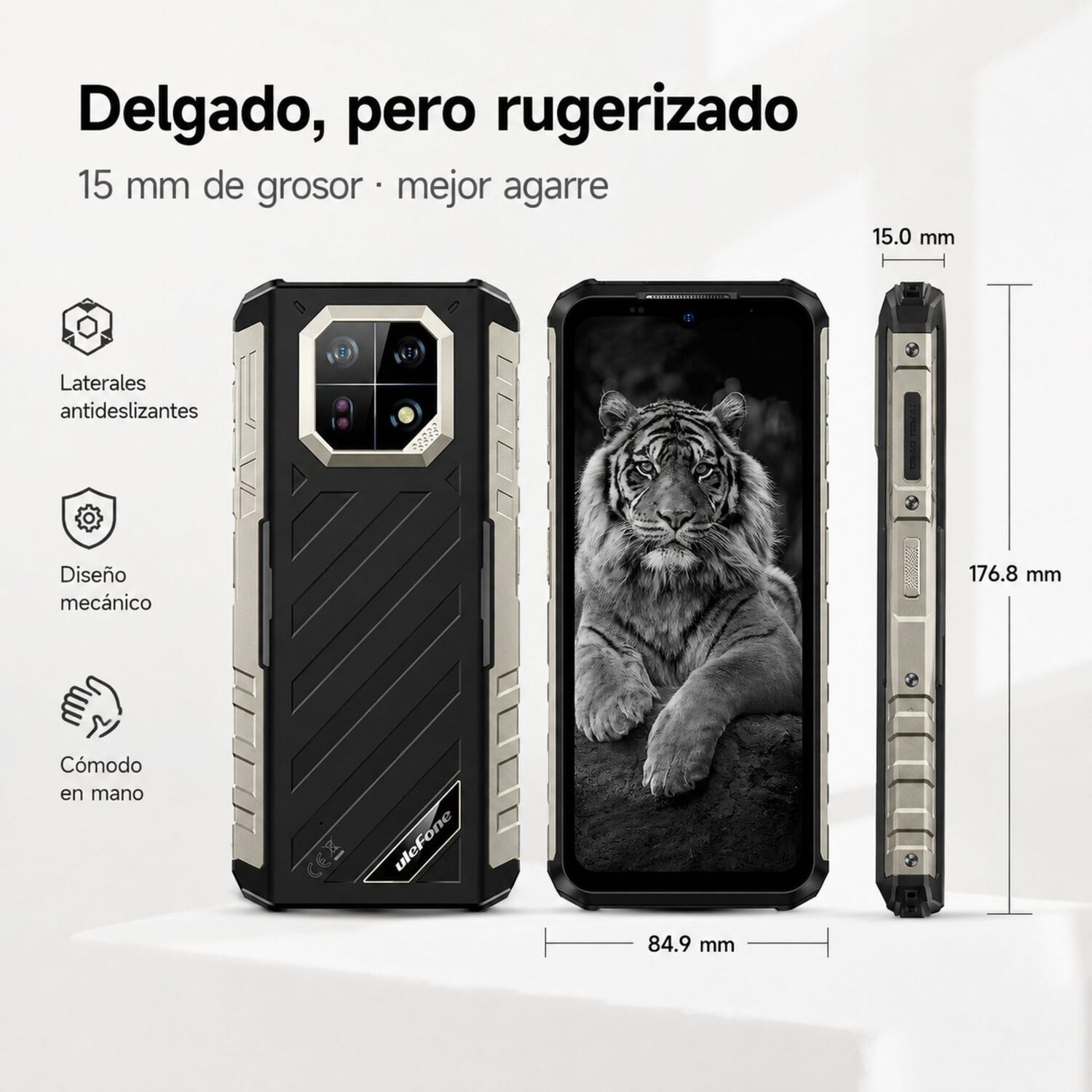 Ulefone Armor 22 Pro Esim Celular Rugged 8gb 128gb Delgado image number 8.0