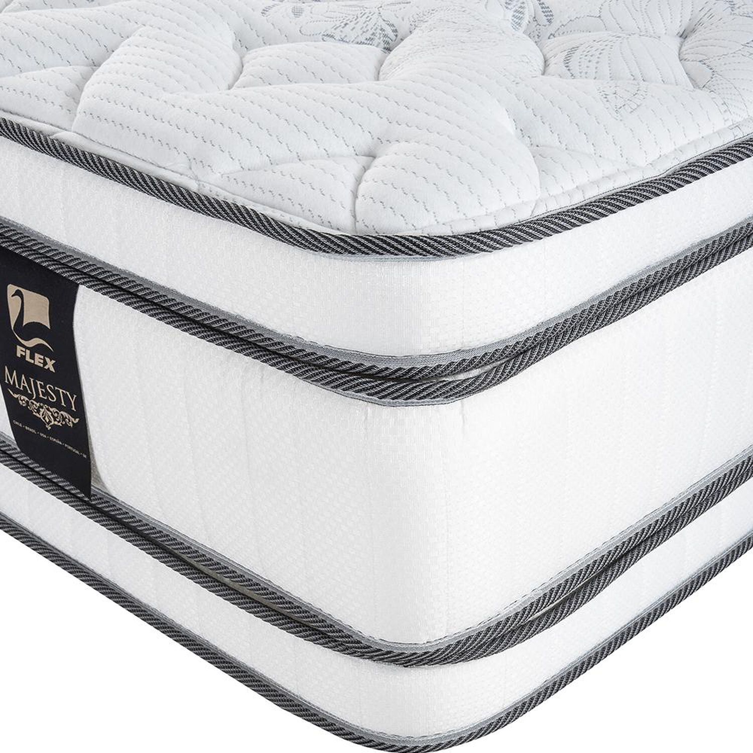 Colch&oacute;n Flex Majesty / 2 Plazas / 190 Cm x 150 Cm image number 4.0