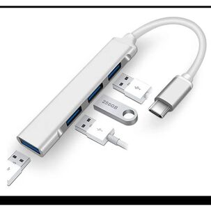 Adaptador Usb Hub Tipo C 4 X Usb 3.0 4 En 1
