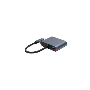 Hub Conector Tipo C A Hdmi Y Vga - Ps