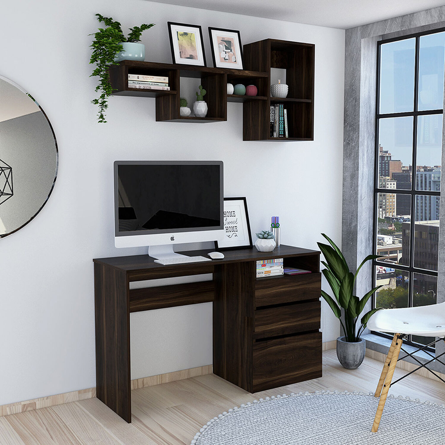 Combo Escritorio Casaideal Office + Repisa Casaideal Wall image number 3.0