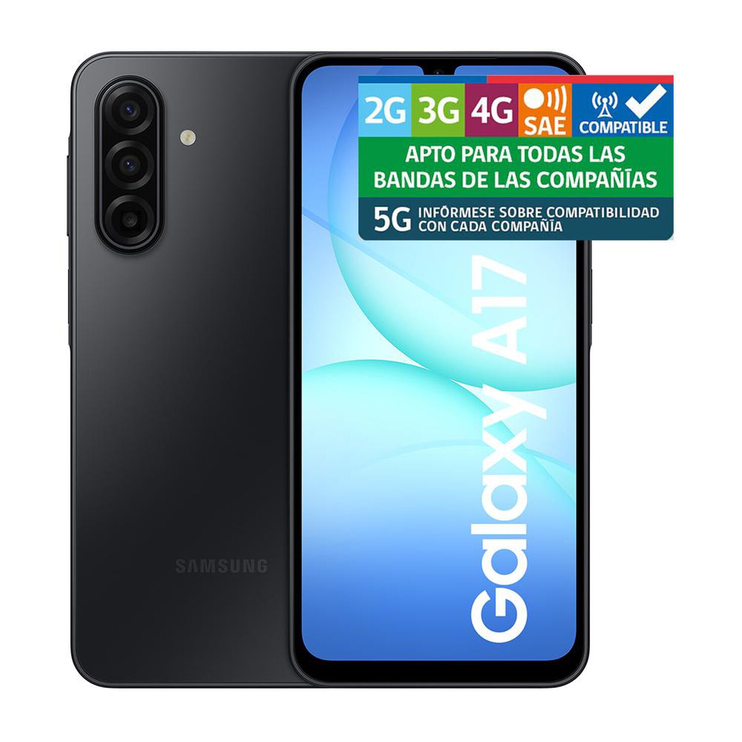 Smartphone Samsung Galaxy A17 / 5G / 256 GB / Negro / Liberado image number 8.0