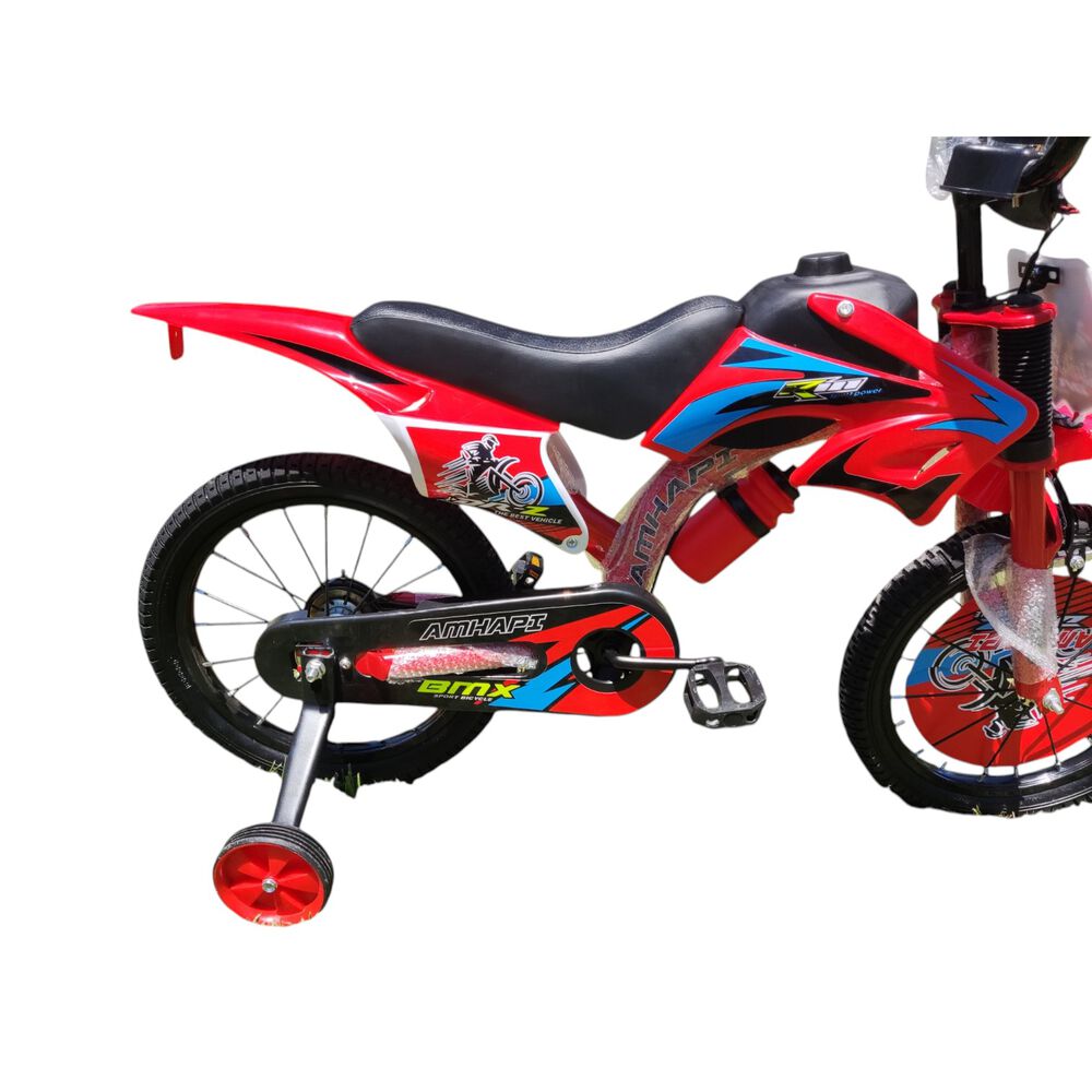 Bicicleta Aro 16 Bicimoto Amhapi Rojo image number 3.0