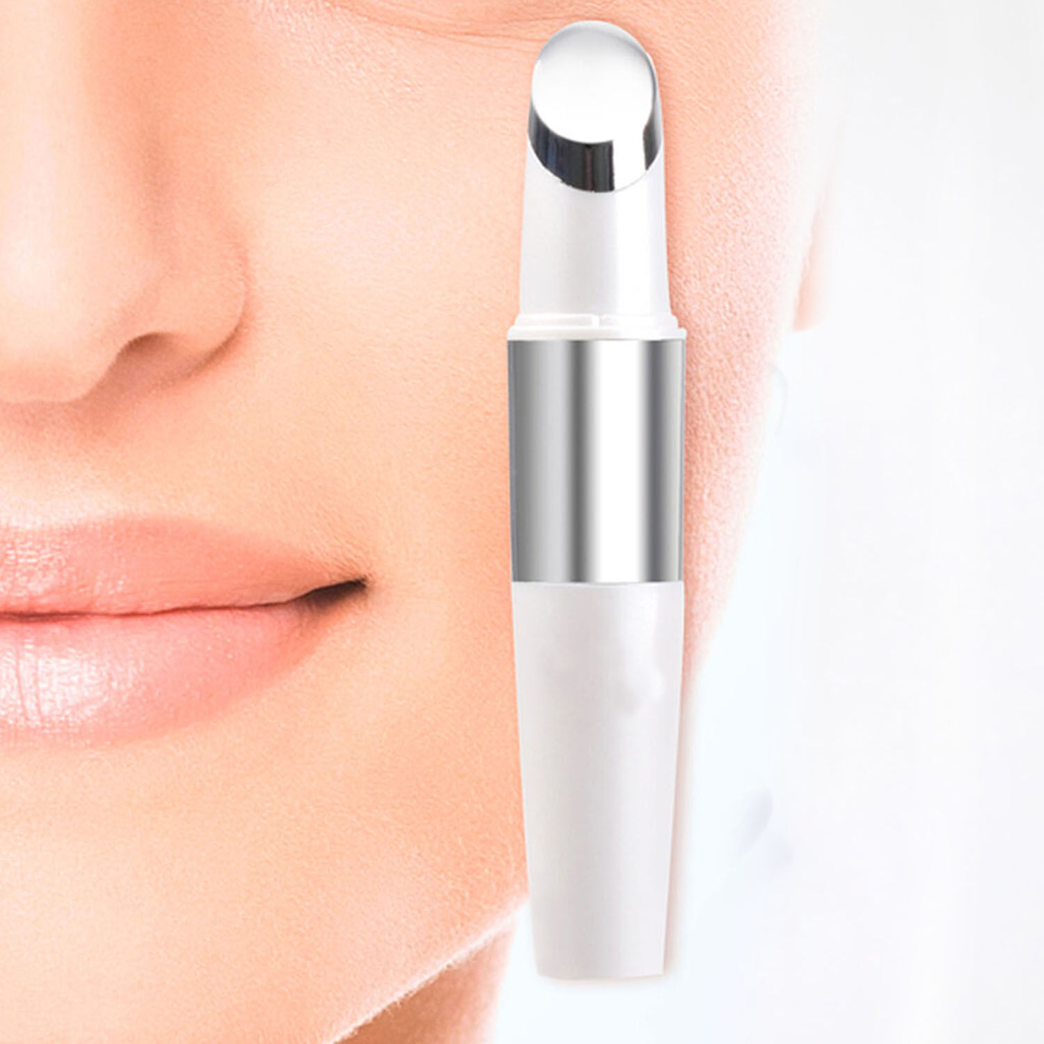 Masajeador Facial T&eacute;rmico Antiojeras Y Labios image number 1.0