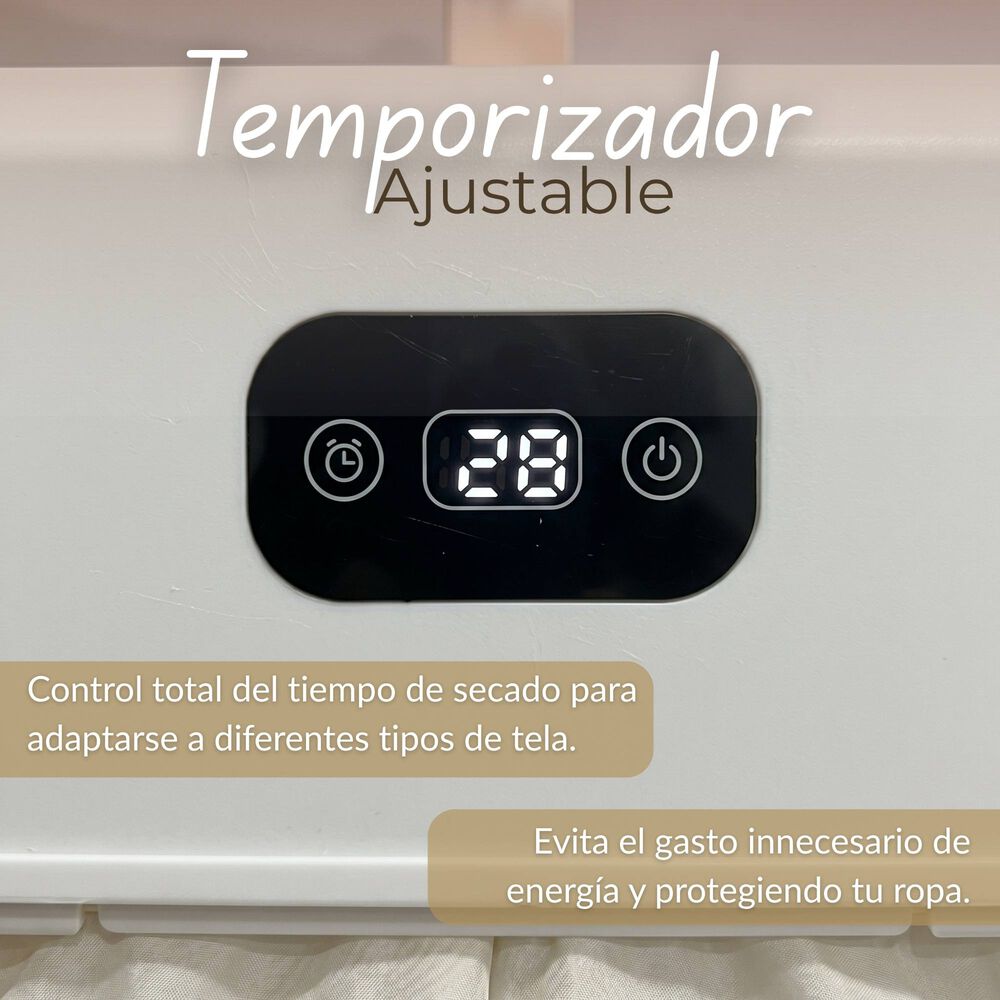 Secadora Ropa Port&aacute;til Compacto El&eacute;ctrico Bajo Consumo 900w - 1000w image number 6.0
