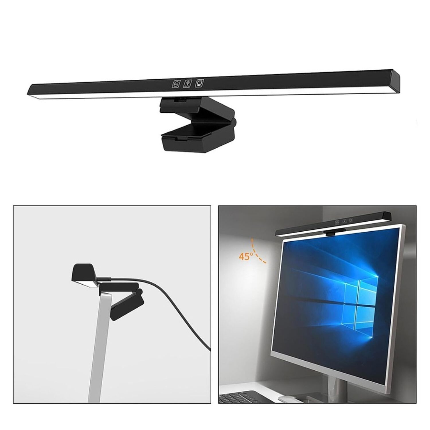 Barra De Luz Led Usb Para Monitor 3 Tonos De Luz image number 0.0