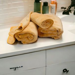 Pack Toallas Mostaza