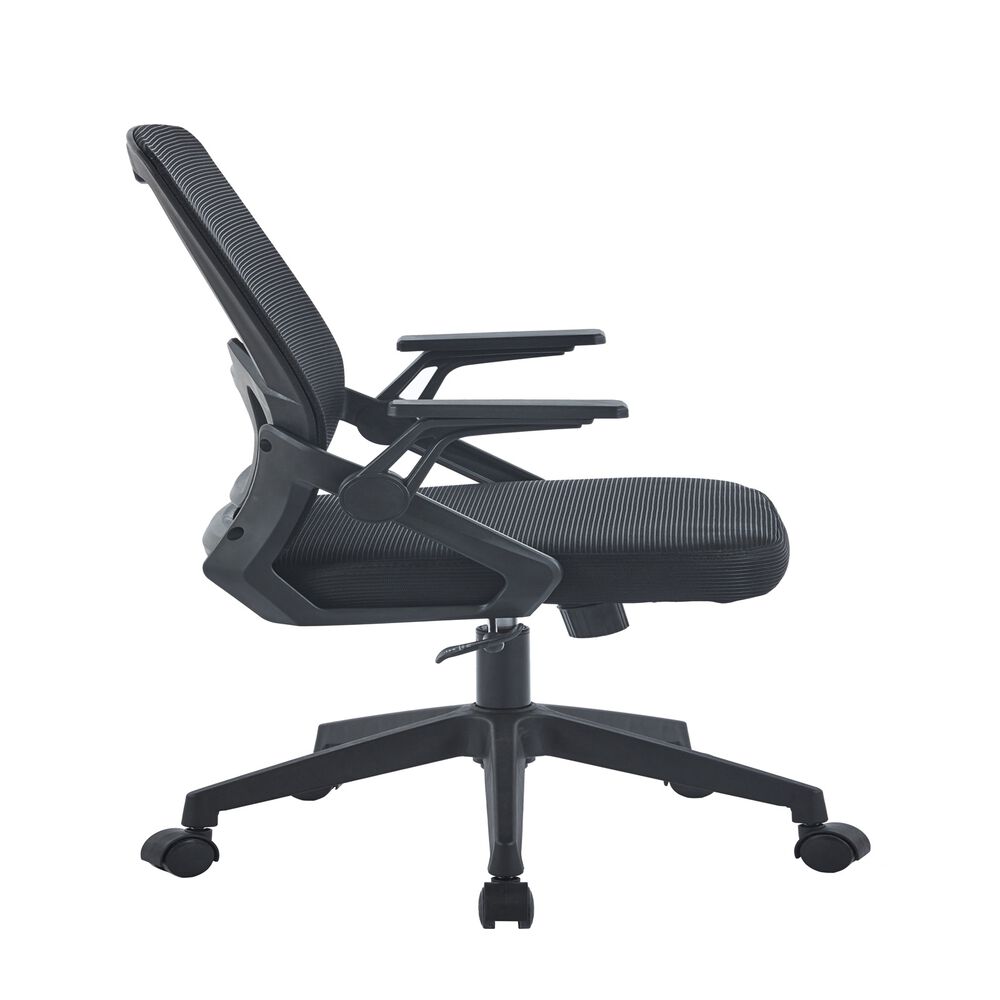 Silla De Oficina Ejecutiva Montreal Ergonomica Color Negro Bm-808 Arthome image number 3.0