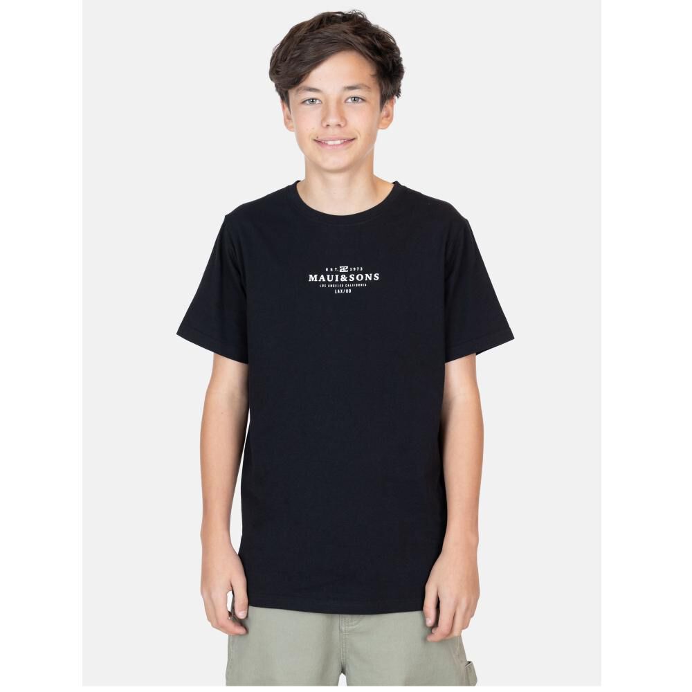 Polera Manga Corta Niño Maui And Sons image number 0.0