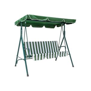 Columpio De Terraza Casaideal Belice Green / 150 Kg