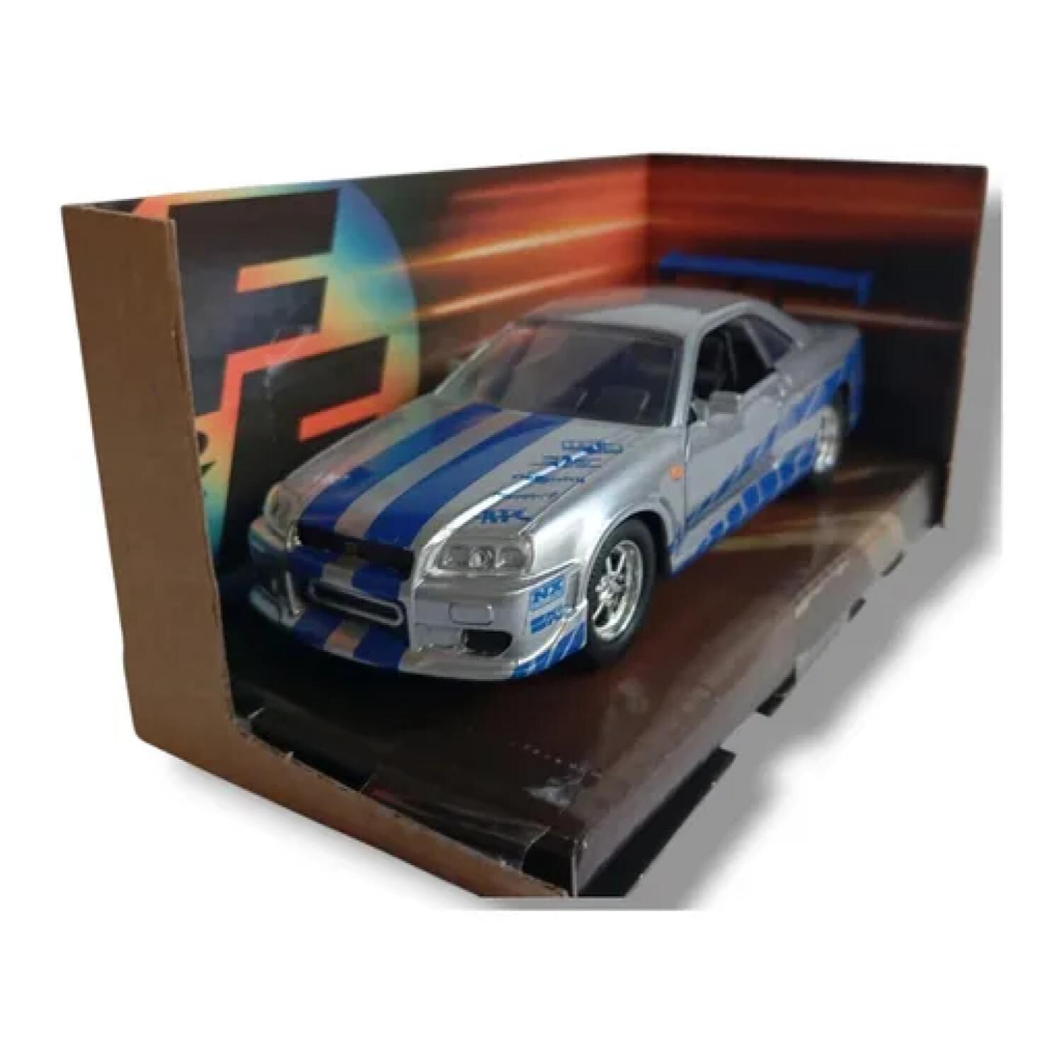 Juguete Auto Brian O'conner Rapidos Y Furiosos Skyline 1:32 image number 0.0