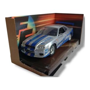 Juguete Auto Brian O'conner Rapidos Y Furiosos Skyline 1:32