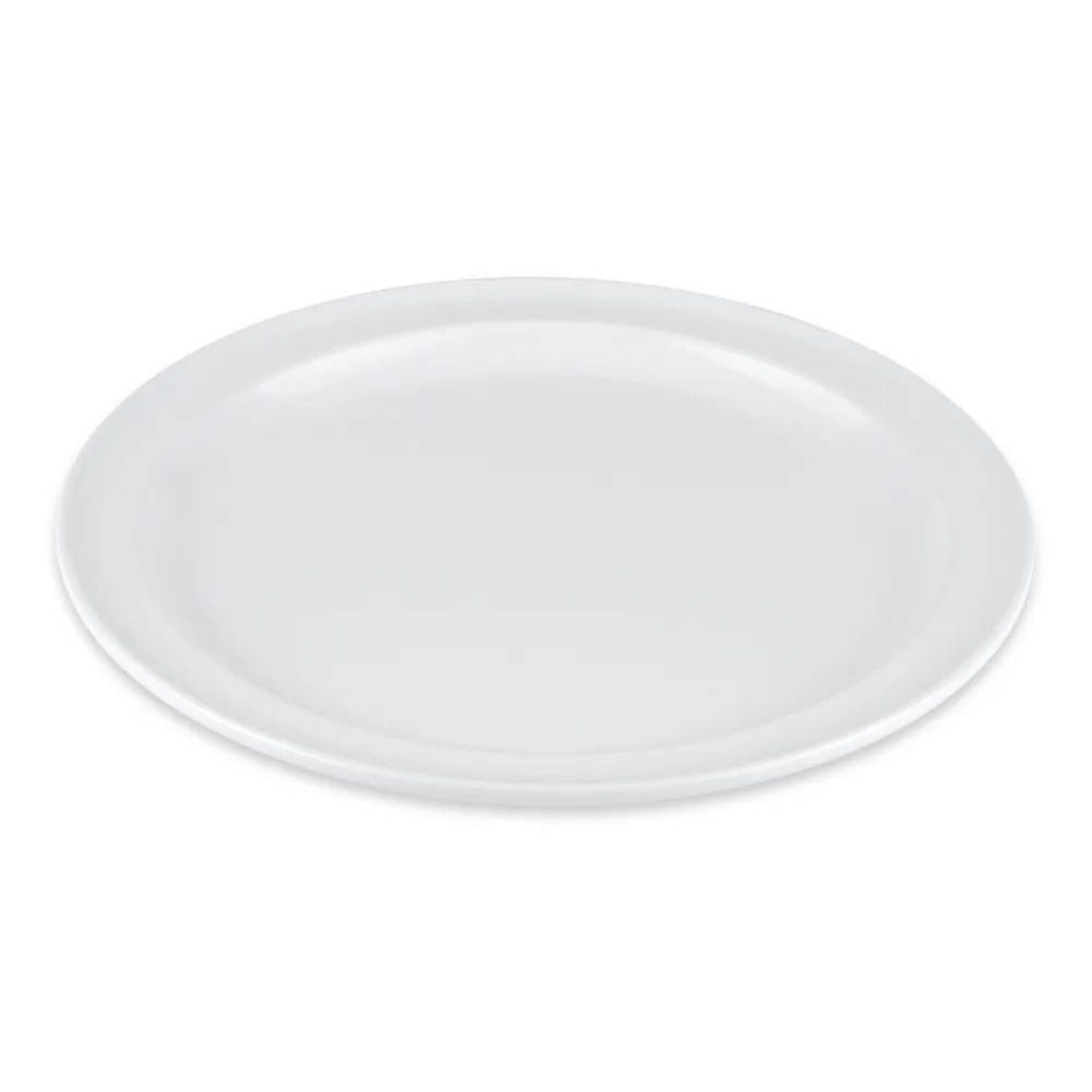 Set De 6 Platos Melamina Redondo Blanca 23 Cm L&iacute;nea Cl&aacute;sica image number 2.0