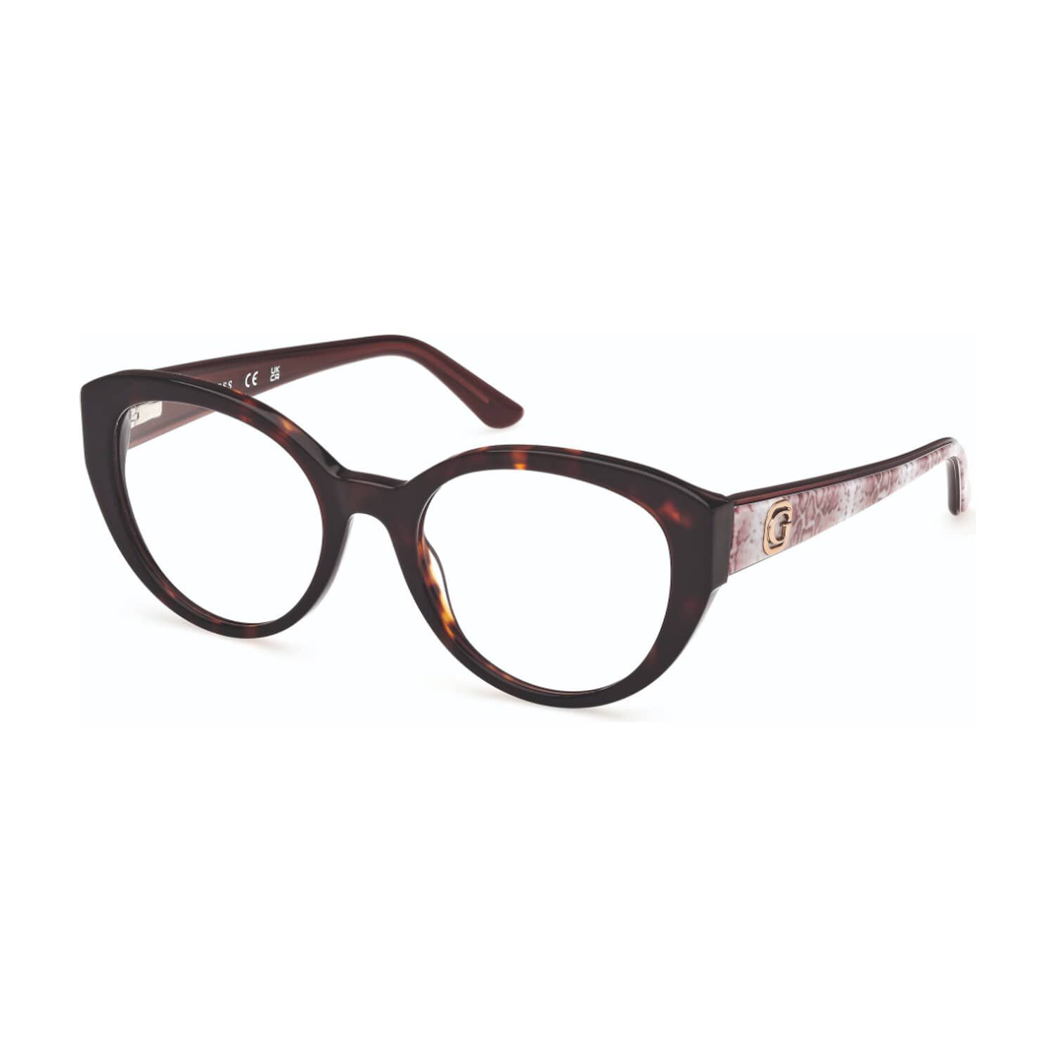 Lentes &Oacute;pticos Havana Oscuro Guess image number 0.0