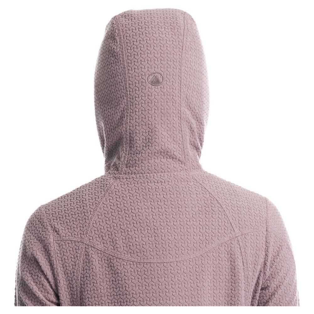 Polerón Deportivo Mujer Con Capucha Jacaranda Nano-f 14 Zip Hoody Lippi image number 6.0