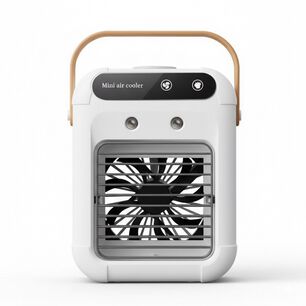 Aire Acondicionado Con Humificador Usb Portatil 3000mah