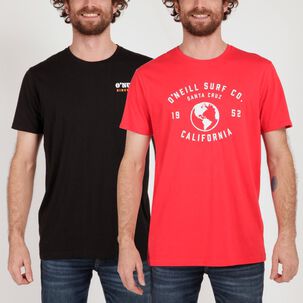 Pack Poleras Manga Corta Cuello Redondo Hombre O'neill