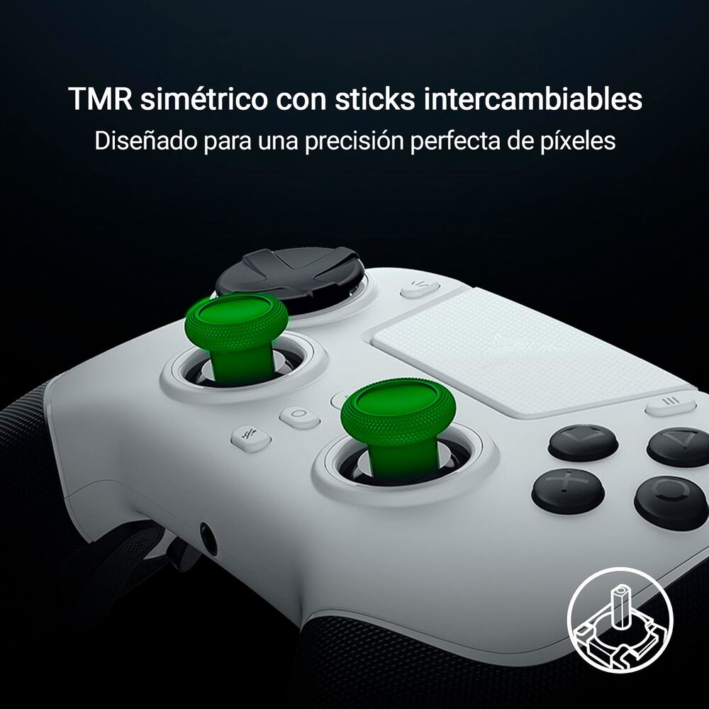 Control Joystick Inal&aacute;mbrico Razer Raiju V3 Pro Pc Ps5 White image number 6.0