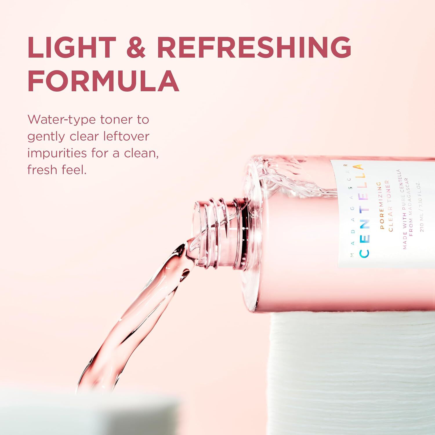 Madagascar Centella Poremizing Clear Toner (skin1004) - 210ml T&oacute;nico Para Poros Dilatados image number 2.0