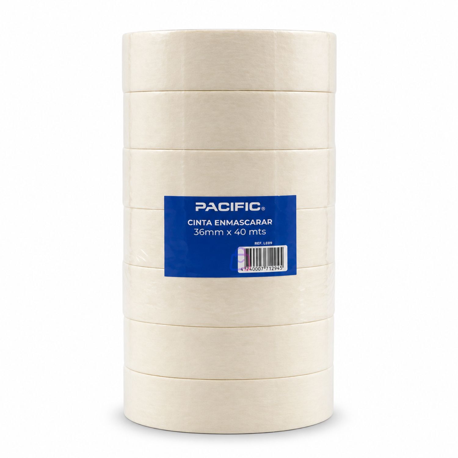 Pack 7 Cintas Enmascarar Masking Tape 36mm X 40m - Ps image number 3.0