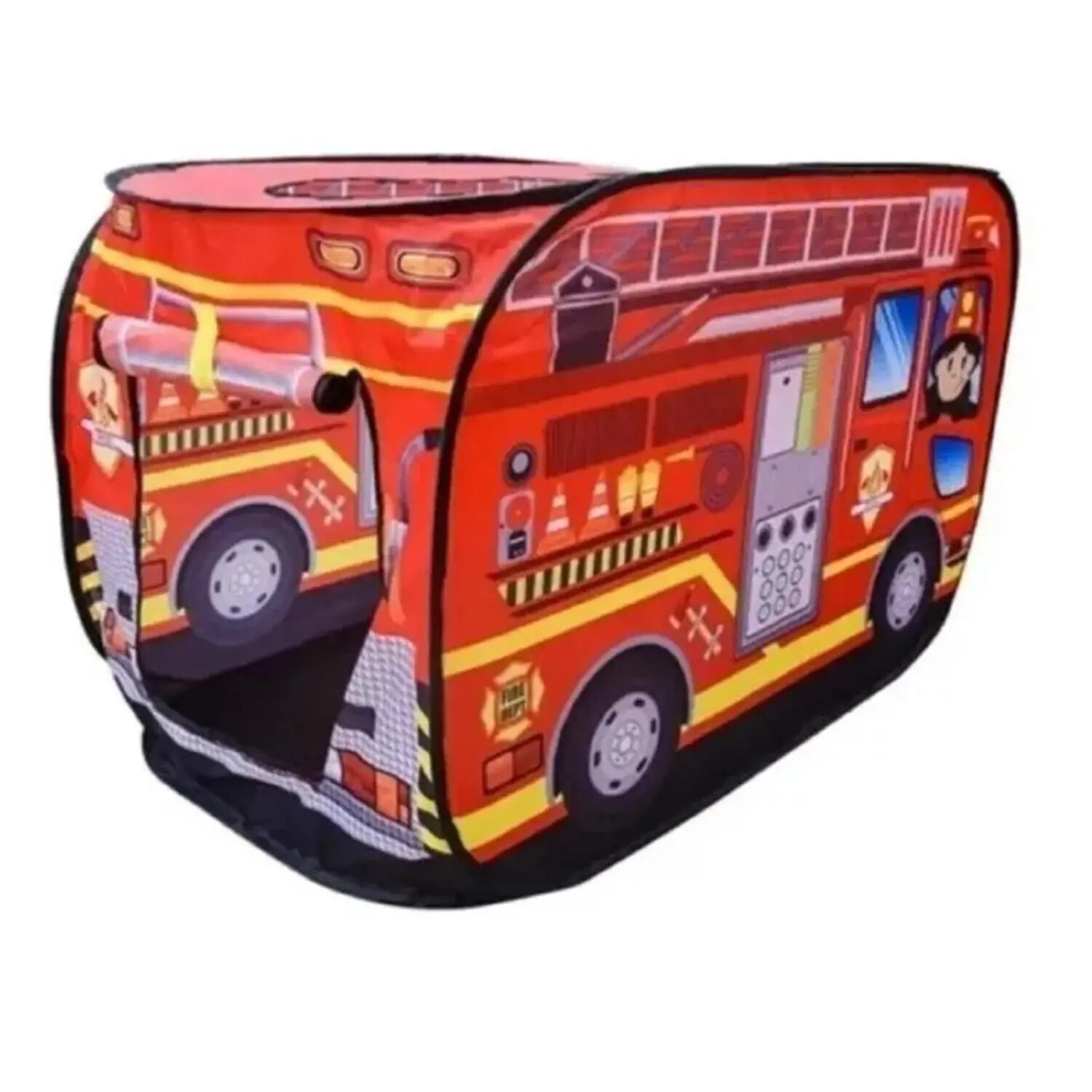 Carpa Armable Camion De Bomberos Ni&ntilde;os Juego Infantil image number 3.0