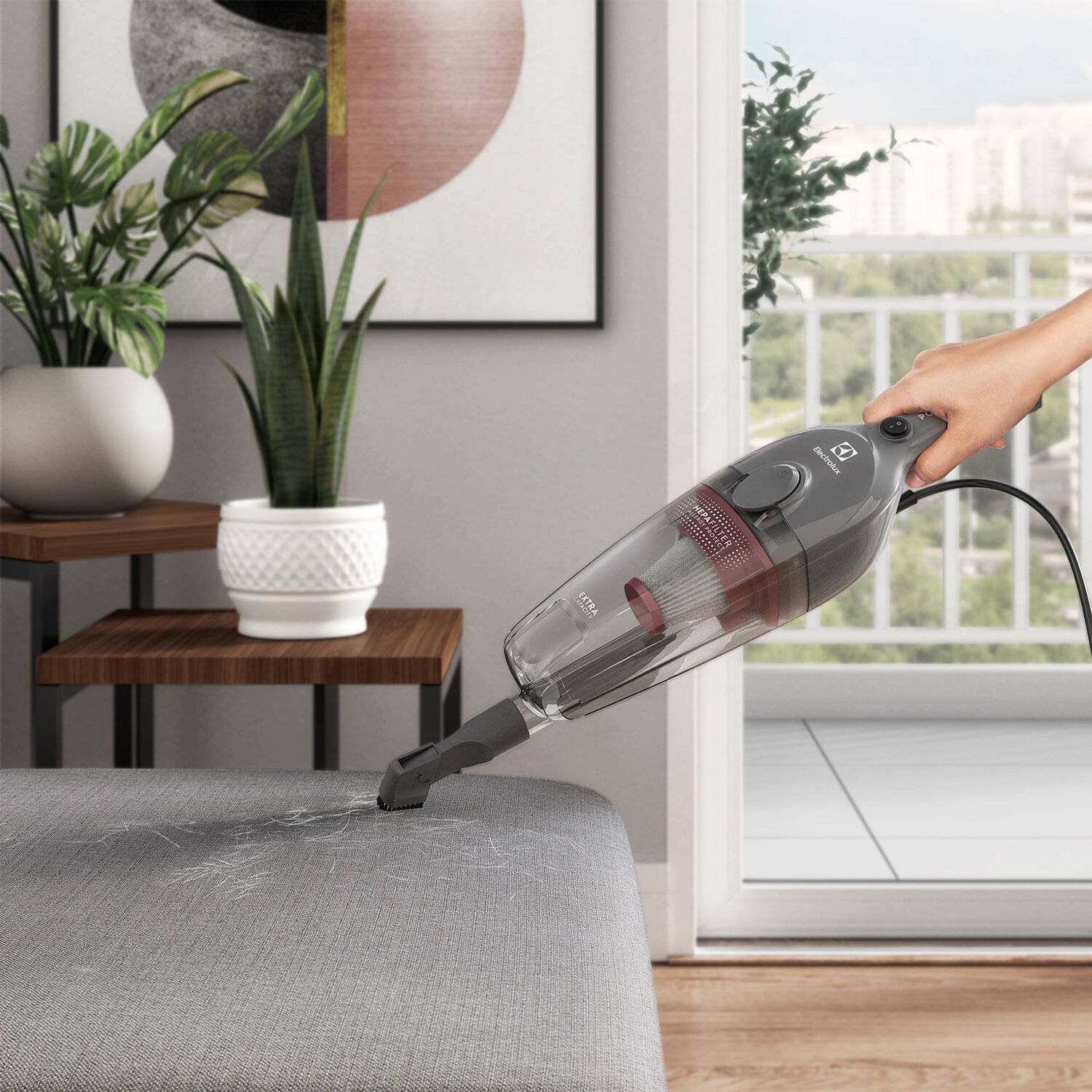 Aspiradora Vertical Con Cable Power Speed Ultra Stk15 Electrolux image number 3.0