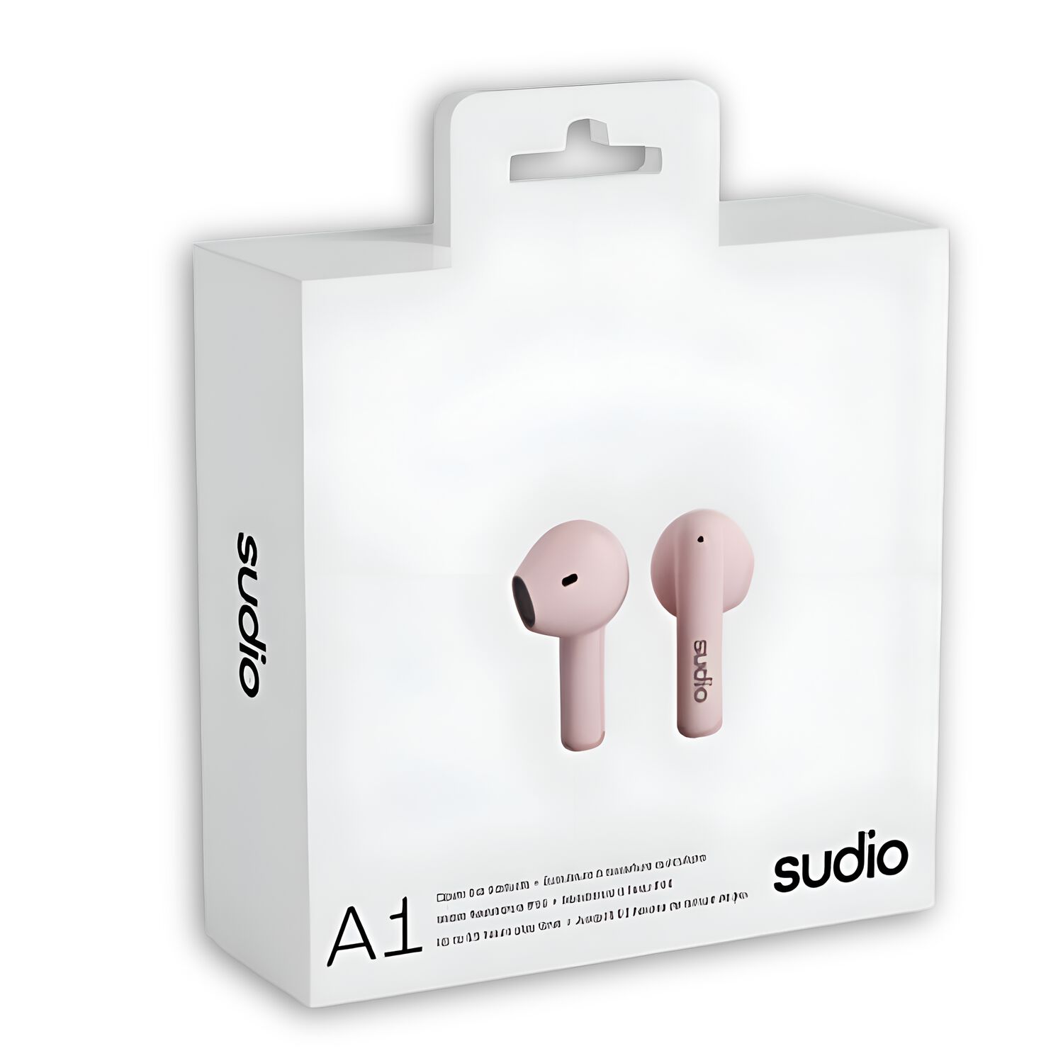 Aud&iacute;fonos Sudio Premium Line Earphones A1 Tws Midnight Pink image number 0.0