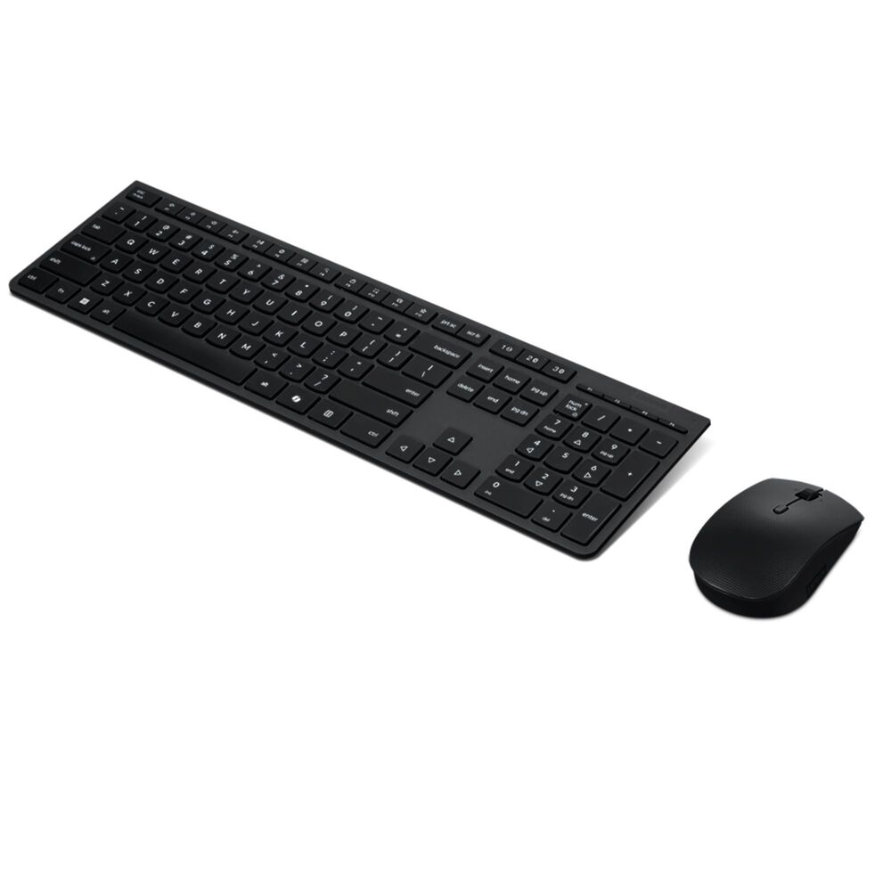 Combo Lenovo Teclado Y Mouse Inalambrico Recargable image number 1.0