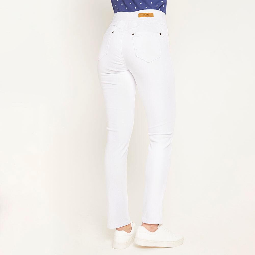 Jegging Tiro Alto Push Up Sin Cierre Mujer Geeps image number 2.0