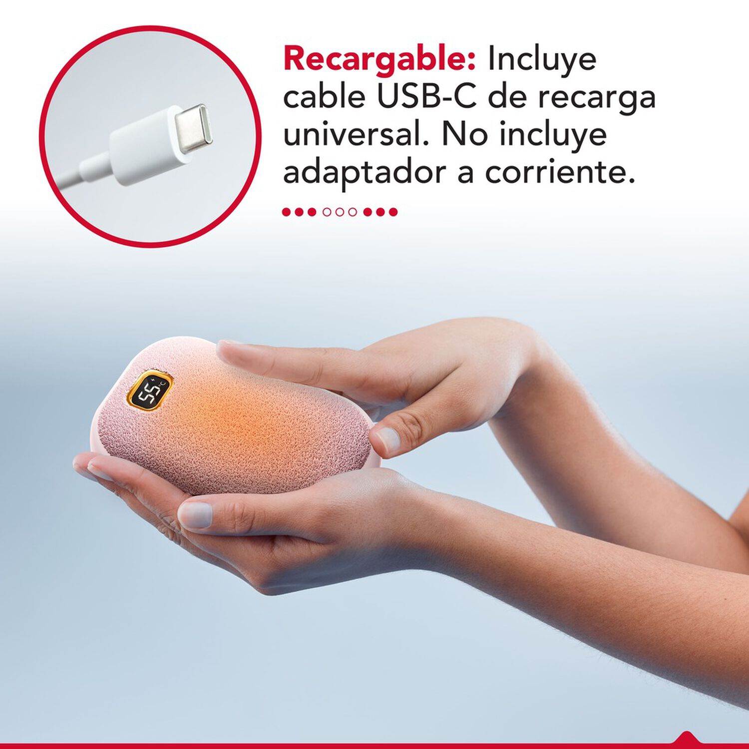 Calentador De Manos Inalambrico Thor Usb Hand Warmer image number 6.0
