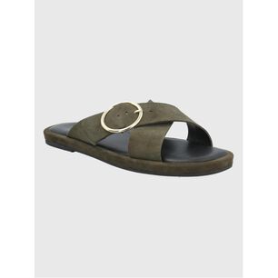 Sandalia Mujer Hush Puppies Bernard Verde