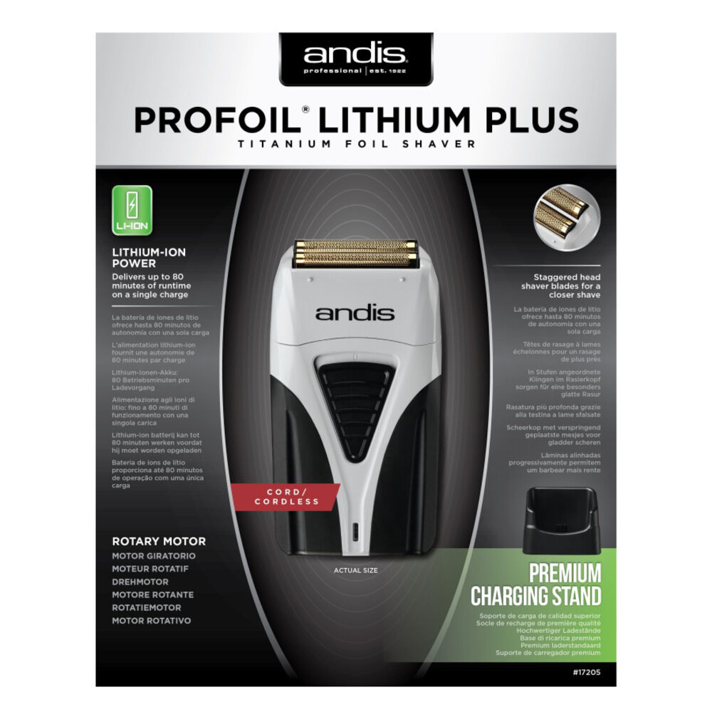 Profoil Lithium Plus Titanium Foil Shaver Con Repuesto image number 1.0