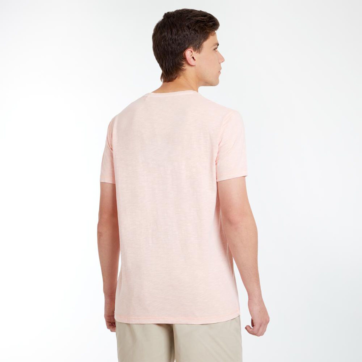 Polera Slim Manga Corta Cuello Redondo Hombre Ocean Pacific image number 3.0