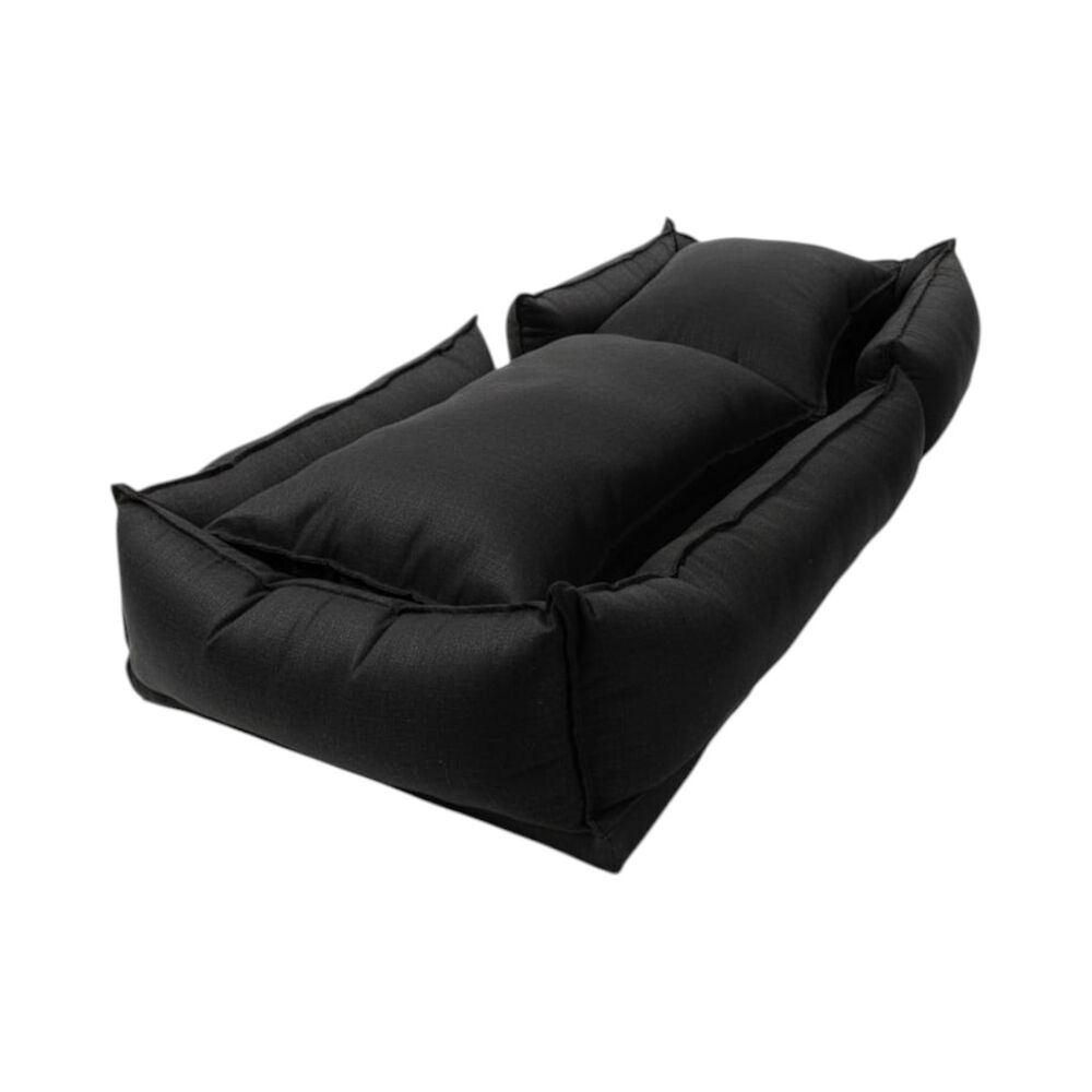 Sofa Cama Bed Lino Negro image number 3.0