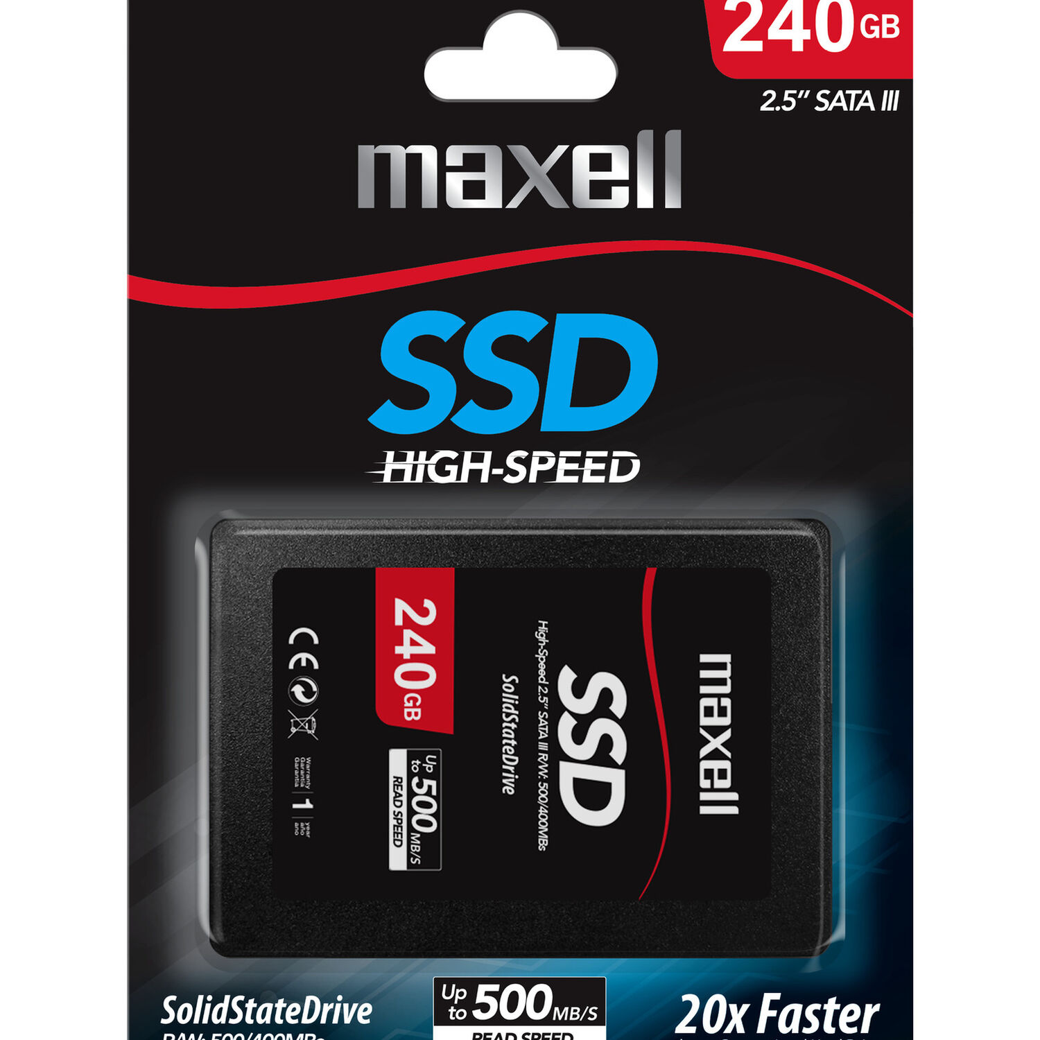 Disco Duro Solido Ssd Maxell Interno 240gb Sata Iii 2.5" image number 1.0