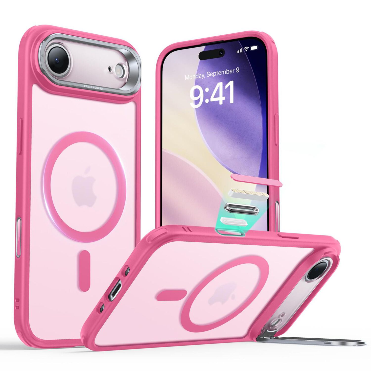 Para Iphone 17 Air - Carcasa Magsafe Con Soporte image number 0.0