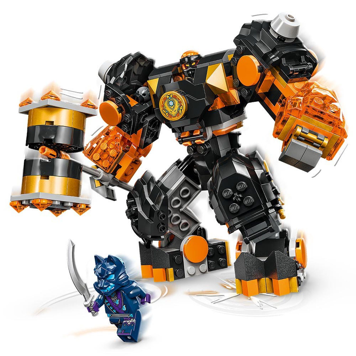 Lego Ninjago - Armadura Elemental De La Tierra De Cole - 71806 image number 3.0